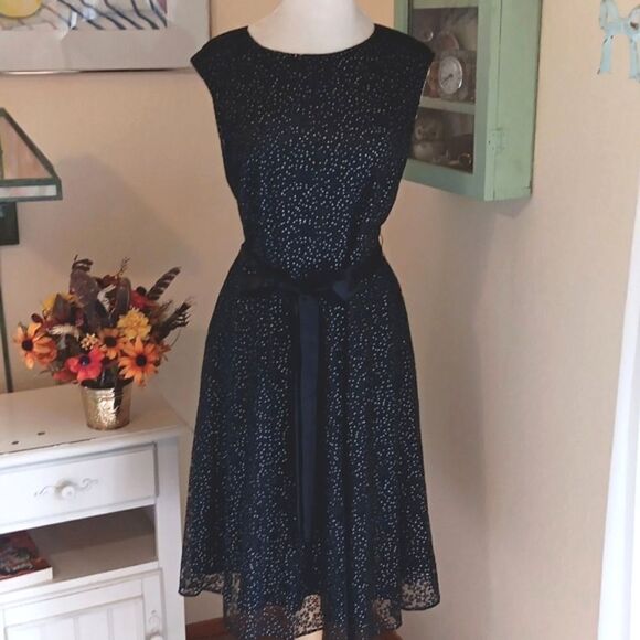 Tahari ASL Sparkly Evening Dress - Picture 2 of 12